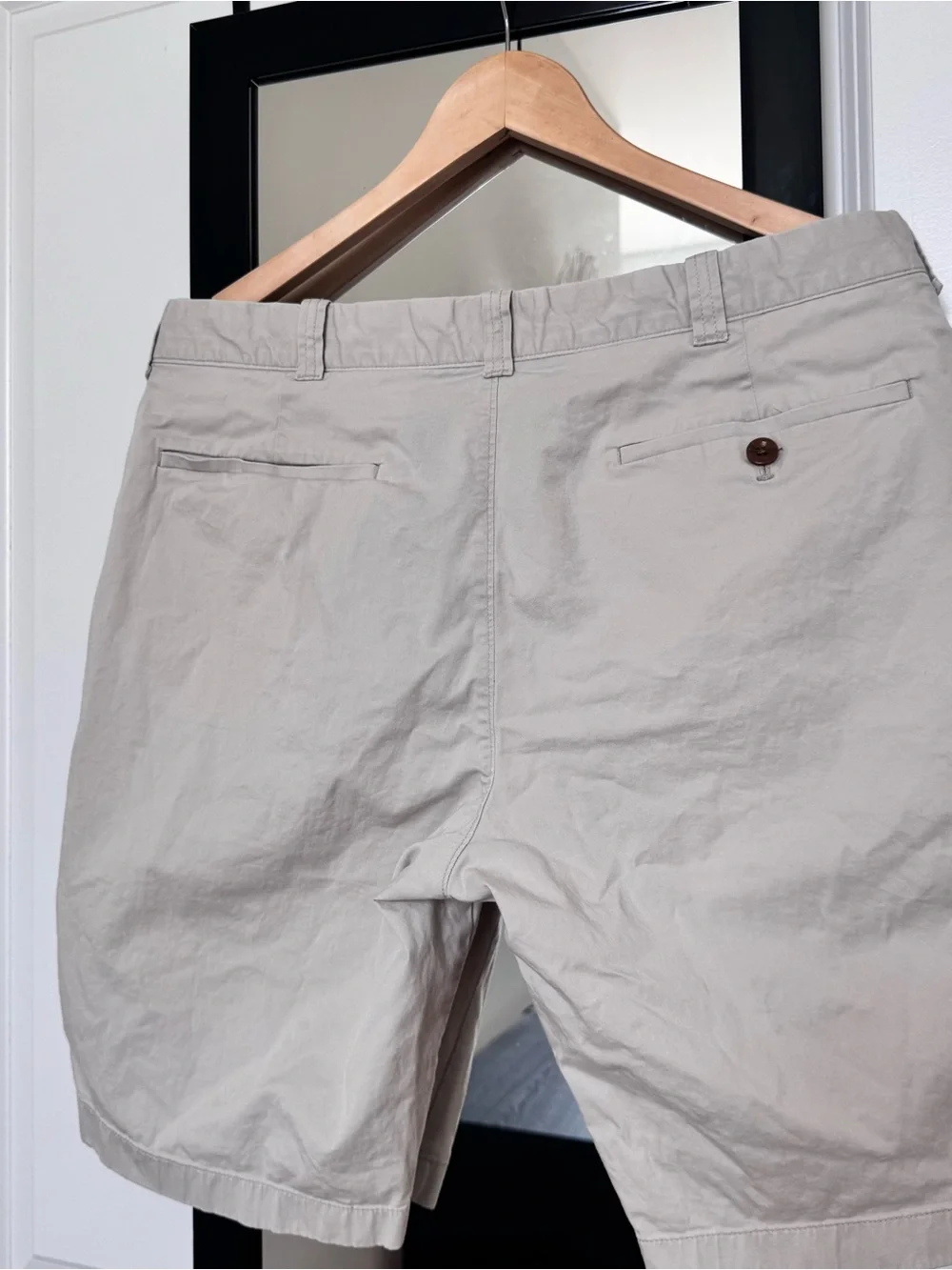 J. Crew Light Khaki Men's Cotton Chino Shorts